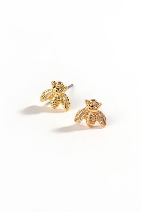 Francesca Inchess Blake Bee Studs - Gold