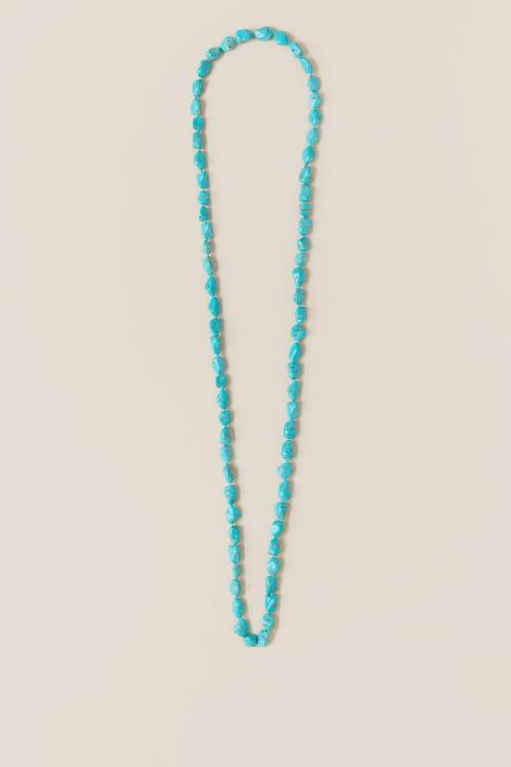 Francesca's Abilene Turquoise Strand Necklace - Turquoise