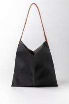 Francesca's Arianna Slouchy Tote Handbag - Black