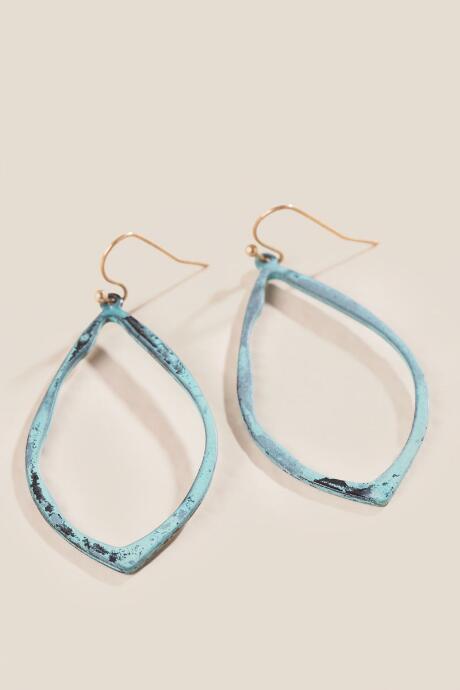 Francesca's Laurel Earrings - Turquoise