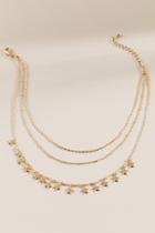 Francesca's Alivia Star Multi-strand Necklace - Gold