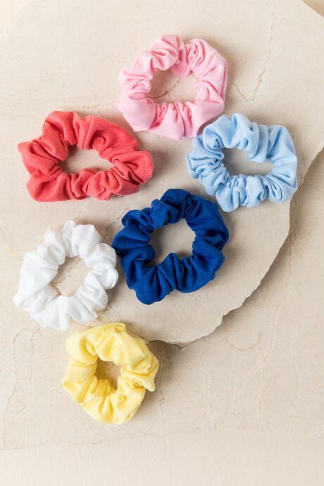 Francescas Kaelyn Bright Scrunchie Set - Multi