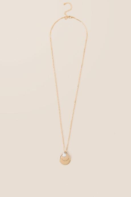 Francesca's Fiona Charm Pendant Necklace - Gold