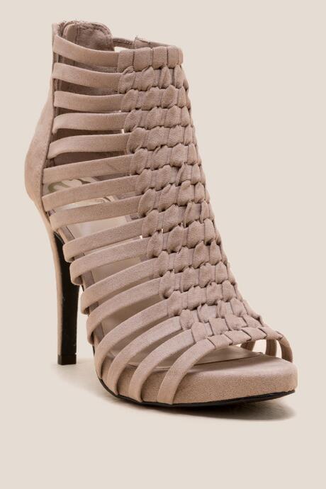 Fergalicious Tinker Strappy Heel - Taupe