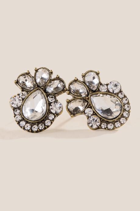 Francesca's Carlene Crystal Stud Earring - Crystal