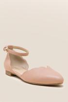 Indigo Rd Gallie Scallop D'orsay Flat - Blush