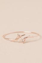 Francesca's Elonna Branch Bangle Bracelet In Rose Gold - Rose/gold