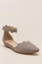 Cl By Laundry - Studio Scalloped D'orsay Flat - Taupe