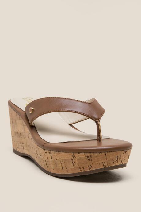 Circus Raquel Platform Wedge Sandal - Tan