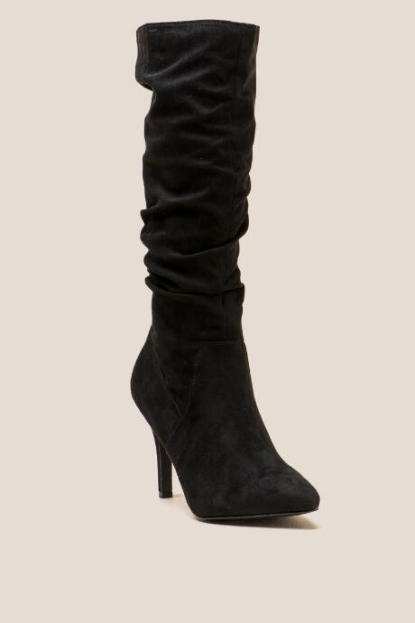 Fergalicious Nori Scrunch Hi Shaft Boot - Black