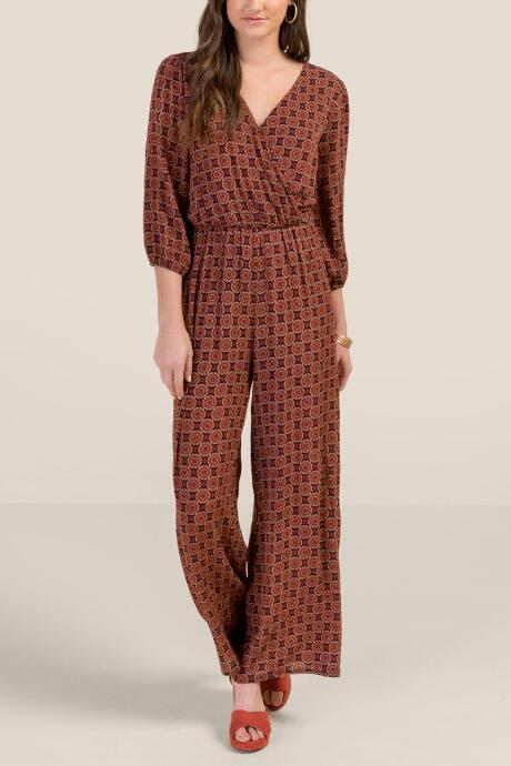 Francesca's Kaylie Long Sleeve Jumpsuit - Black