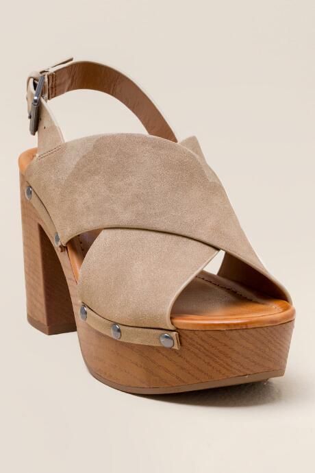 Indigo Rd. Indigo Rd Dani Platform Heel - Taupe