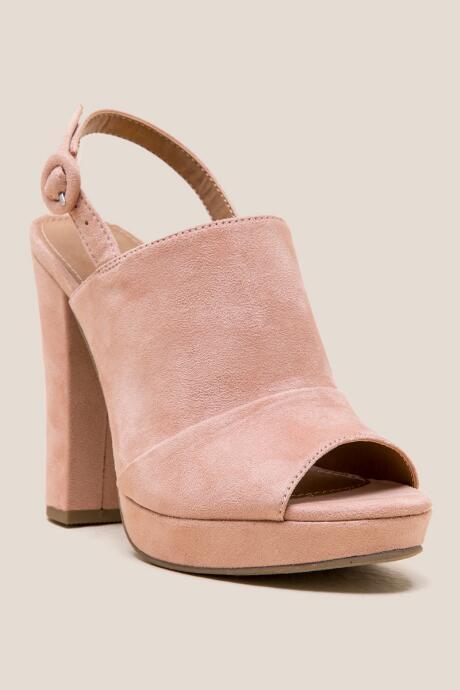 Report Lacey Platform Heel - Blush
