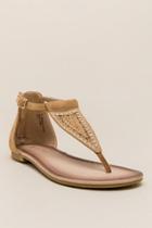 Restricted Dayland T-strap Sandal - Camel