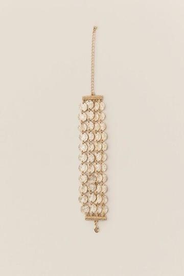 Jewelry Gabrielle Textured Metal Bracelet - Gold