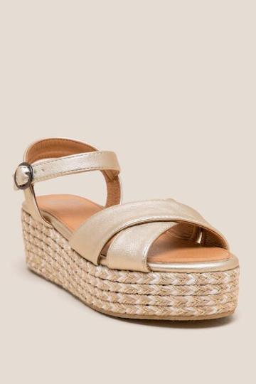 Francesca Inchess L4l Drake Ii Flatform - Gold