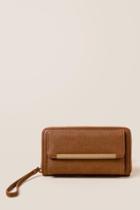 Francesca Inchess Andra Tri-fold Wallet - Cognac