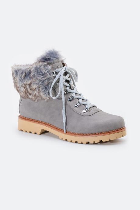 Indigo Rd. Cicela Hiker Boot In Gray - Gray