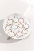 Francesca's Lateshia Textured Ring Set - Mixed Plating