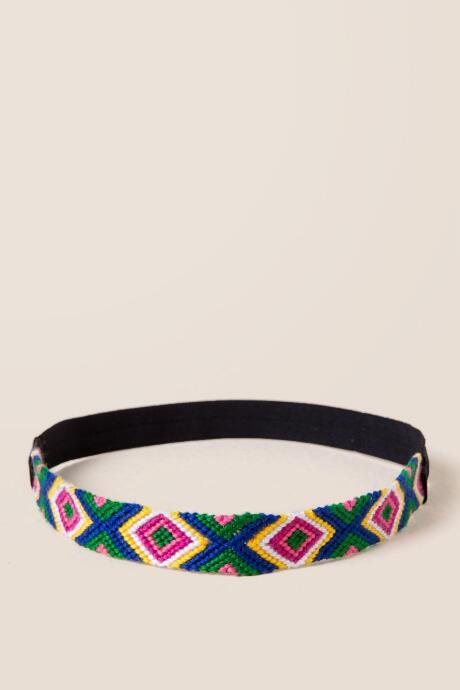 Francesca's Amelia Tribal Headband - Blue