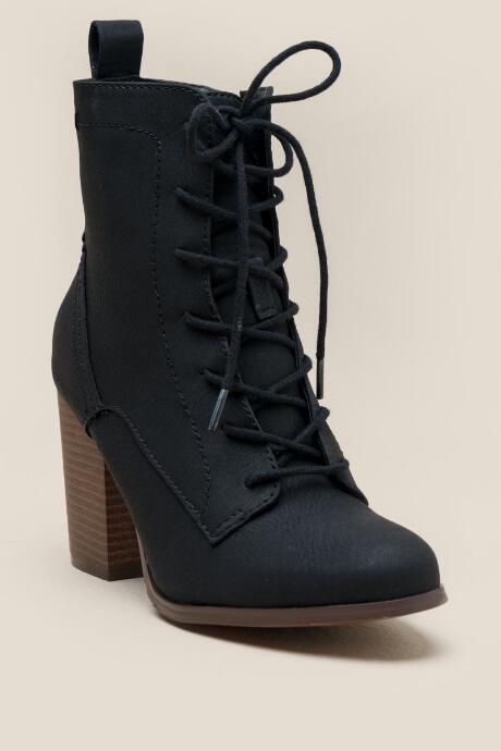 Xoxo Magar Hiker Boot - Black