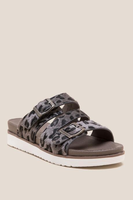 Francesca Inchess Very G Wild Side Sandal - Gray