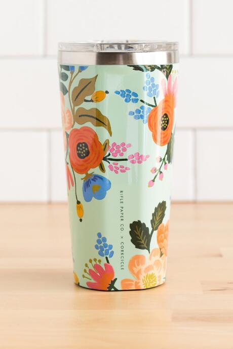 Francesca Inchess Corkcicle X Rifle Paper Co. Lively Floral Tumbler