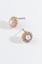 Francesca's Holly Pearl Starburst Studs - Pearl