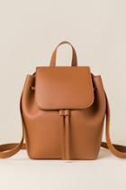 Francesca's Emilia Convertible Strap Mini Backpack - Cognac