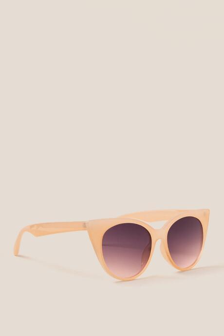 Francesca's Penelope Cat Eye Sunglasses - Pink