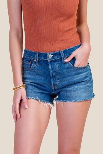 Francesca Inchess Levi's&reg; 501 Short - Medium Wash