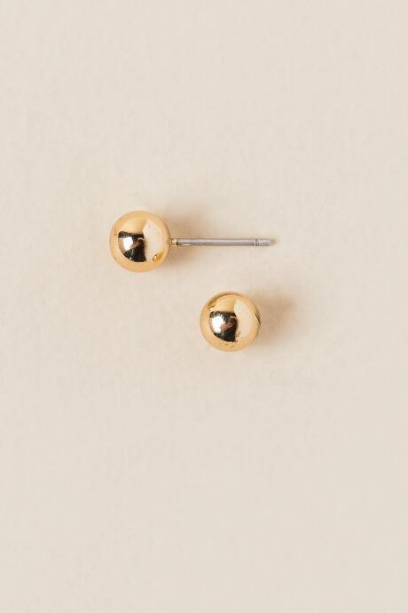 Francesca's Jolie Ball 8mm Stud Earring - Gold