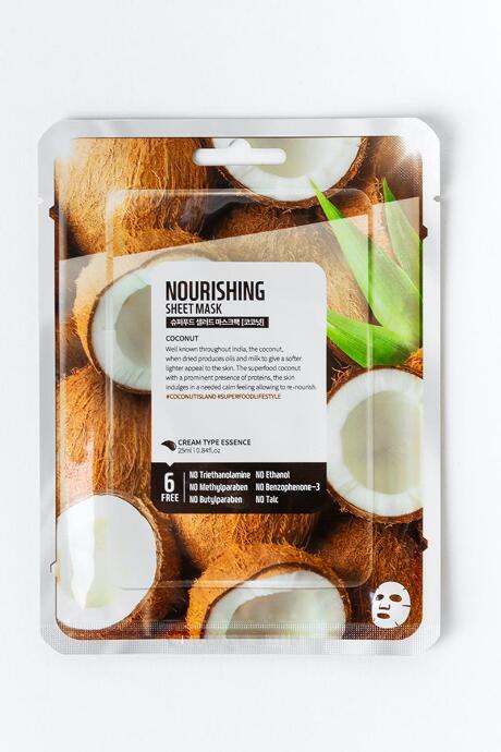 Francesca's Coconut Superfood Salad Facial Mask