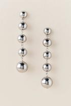 Francesca's Whitney Bauble Ball Drop Earring In Silver - Silver
