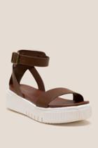 Francesca Inchess Mia Ellen Platform Sandal - Cognac