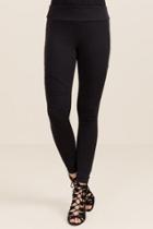 No Comment Collyn Moto Legging - Black