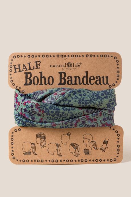 Francesca's Boho Bandeau In Olive Scatter - Olive
