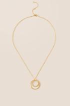 Francesca's Audra 20k Pendant Necklace - Gold