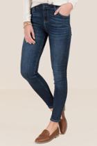 Sneak Peak Katherine Mid Rise Contrast Jeans - Medium Wash