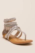 Not Rated Wilma T-strap Sandal - Cream