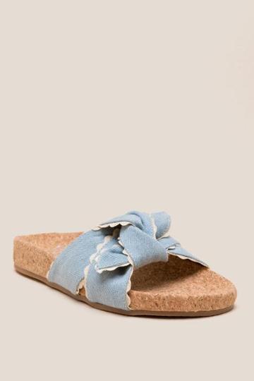 Francesca Inchess L4l Alto Slide - Light Blue