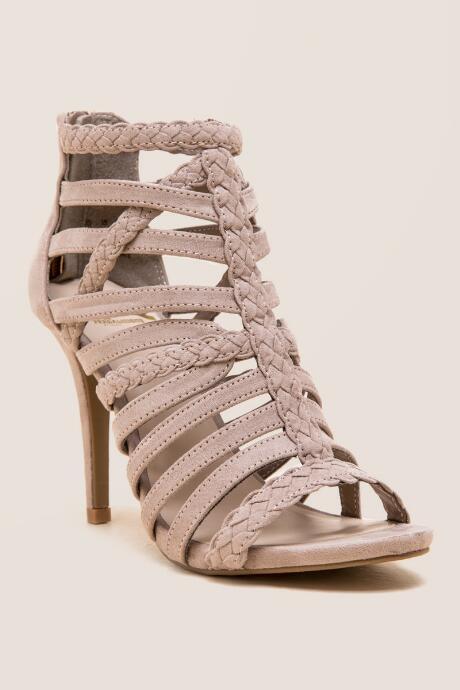 Francesca Inchess Fergalicious Hallucinate Skinny Heel - Taupe