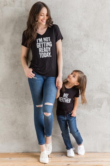 Francesca Inchess Not Getting Ready Today Graphic Tee - Black/white