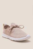 Not Rated Marlow Lace Up Sneaker - Beige
