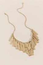 Francesca's Zoelle Layered Statement Necklace - Gold