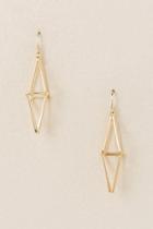 Francesca's Anna Prism Drop Earring - Gold
