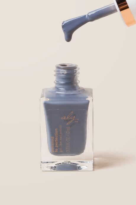 Francesca Inchess Aly Skies Of Gray Nail Polish