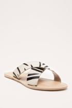 Coconut By Matisse Pebbles Slides - White