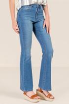 Francesca's Sabri High Waist Flared Jeans - Medium Wash