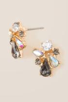 Francesca's Bristowe Cluster Stud Earring - Multi